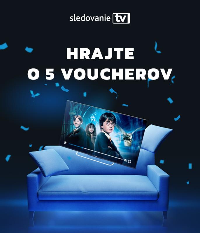 Hrajte o 5 poukazov na balíček Premiový so 176 kanálmi na polroka zadarmo
