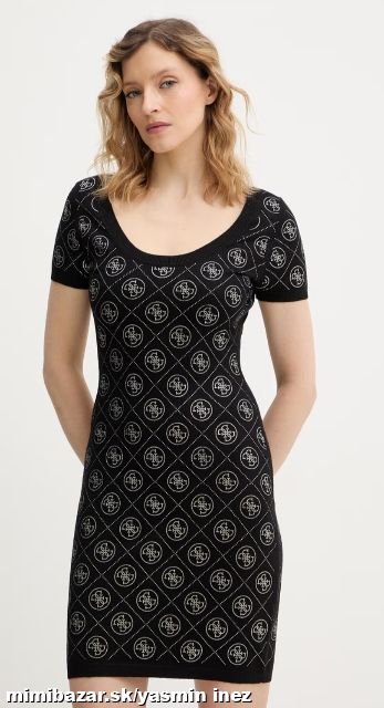 Krásne čierne šaty Guess