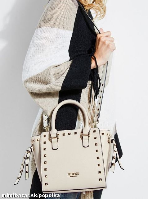 Lisa studded mini tote guess new arrivals