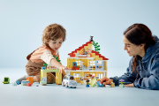 Chcete s vašim dieťaťom otestovať stavebnicu LEGO® DUPLO® Rodinný dom 3 v 1?