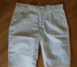 Biele krátke nohavice zn. Kenvelo