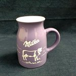 MILKA hrnček v tvare kanvičky