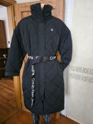 Luxusný prešívaný kabát CK