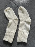 Hrubé štrikované ponožky