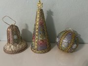 Veľké vianočné ozdoby- cena spolu