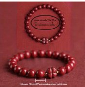 CINABARIT ako náramok lásky,plodnosti,odvahy...