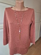 Lux.svetrík 100% merino č.S/M