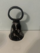 Veľký keramický zvonec z pálenej hliny