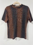 ZARA hnedý top s jemným roláčikom  veľ.L