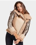 Krásna zlatá bunda Guess