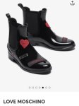 Topánky/gumáky Love Moschino