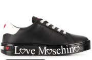 Kožené tenisky Love Moschino