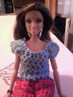 Tričko pre Barbie