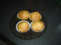 DIA jablkové a jablkovo-čokoládové mafinky