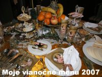Moje vianočné menu 2007