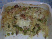 Zapekané cestoviny s tofu.