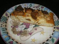 Medový kysnutý koláč