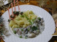 Ryba v syrovej omáčke