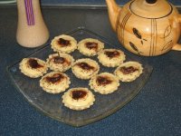 Pudingové košíčky s banánom a kokosovým likérom