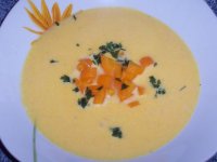 Mrkvová krémová polievka  - blesková