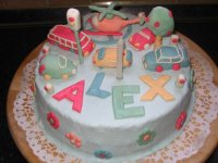 Torta pre Alexíka k  1. narodeninám-absolútna prvotina