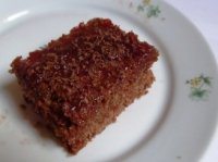 Kakaovo-jablkový koláč