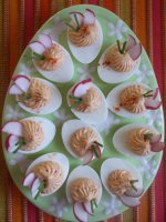 Plnene vajicka s kapiou