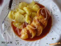 Plnená paprika (mäsovo-sójovou plnkou)