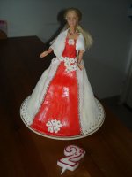Barbie torta pre Lindusku