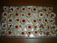 Linecké kvietky a srdiečka