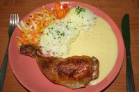 Kuracie nohy s kari omáčkou