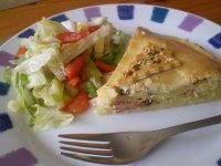 Zemiakovo-slaninový pie