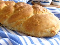 Chlebová pletenka so syrom