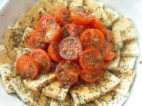 Tofu caprese