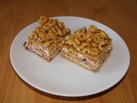 Medové rezy s cheerios