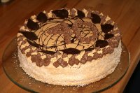 Kokosovo-karamelová torta