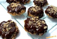 Polomáčané ovsenné cookies s orieškami
