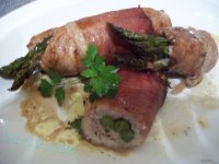 Kuracie zavitky so sparglou