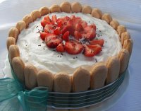 Gaštanovo - smotanová torta