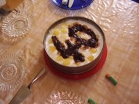 Smotanovo- piškótová  torta