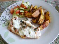 Zasnežené kuracie prsia