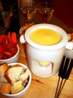 Syrové fondue