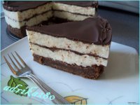 Turo Rudi torta - skvela tvarohovo-citronova torta na cokoladovom brownies