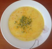 Mrkvovo - kalerábová polievka...