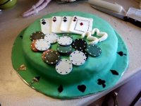 Poker torta