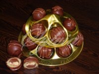 Nugátovo-marcipánové pralinky