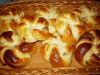 briošky s čokoládou