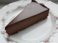 Jednoduchý,nepečený, čokoládový cheesecake