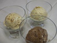 Luxusná karamelová zmrzlina