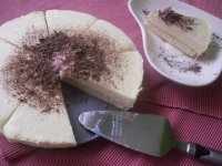 Biela čokoládová torta